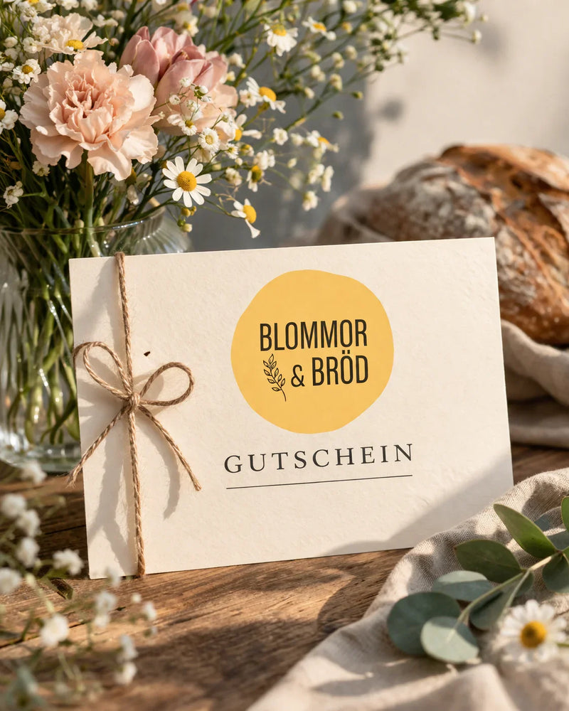 Blommor & Bröd Gutschein